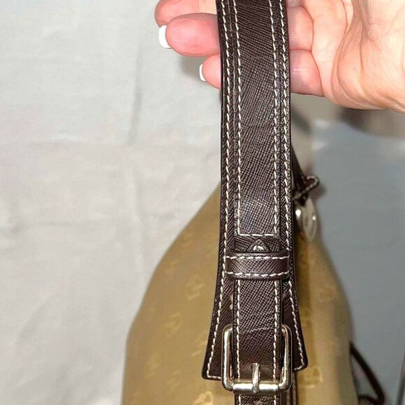 Dooney & Bourke Signature Double Front Pocket Hobo Bag - Picture 6 of 13